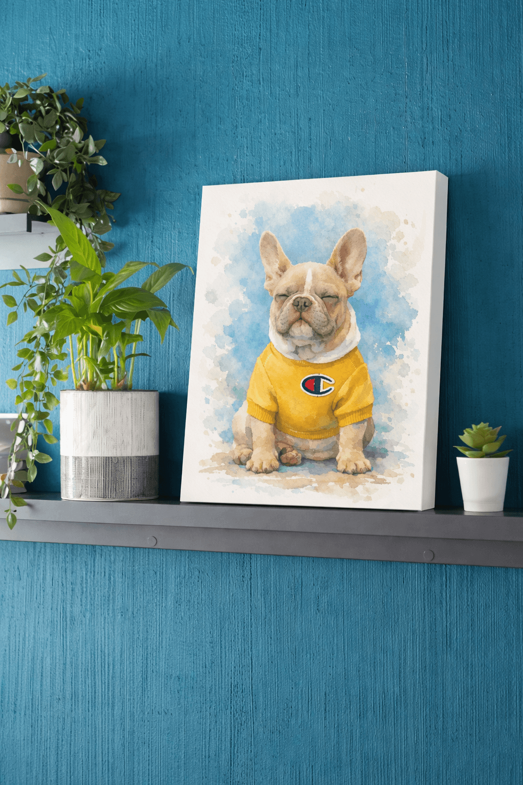 Custom Pet Canvas Portrait